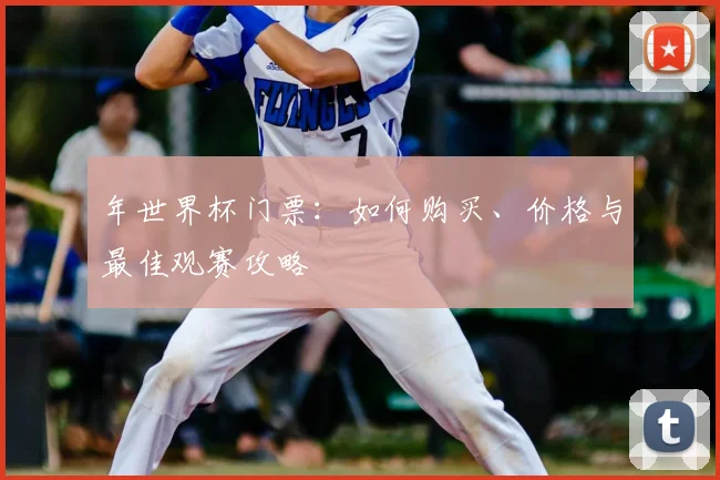 年世界杯门票：如何购买、价格与最佳观赛攻略
